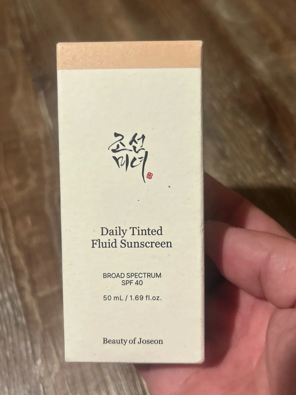 Beauty Of Joseon Daily Tinted Fluid Sunscreen SPF40 Shade LP110 Light Cool 1.69